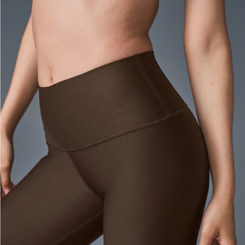 Alo yoga HIGH-WAIST AIRLIFT
LEGGING Brown Leggings NWT